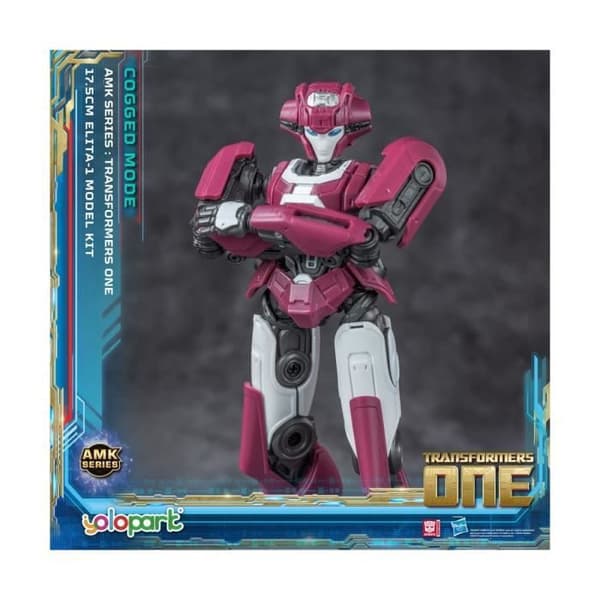 Yolopark - Transformers 8 - Figur i Plastmodellkit AMK Serien Elita-1 20 cm