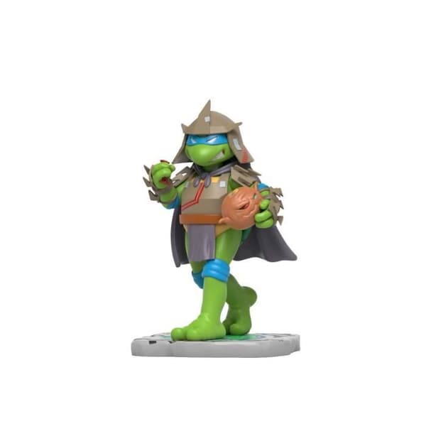 Mighty Jaxx - Sköldpaddorna Ninja - Figur Remixx Leonardo Cowa-BOO-nga! Utgåva 15 cm