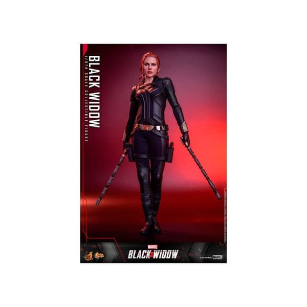 Hot Toys MMS603 Black Widow Samlarfigur 1/6 Black Widow (Svart Dräkt) Special Edition 28cm