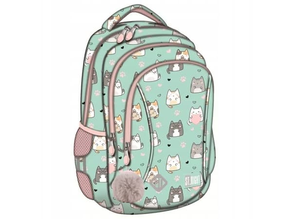 RYGGSEKK 30X38X13 1ZIP 3LOMMER CHARMING CATS FO