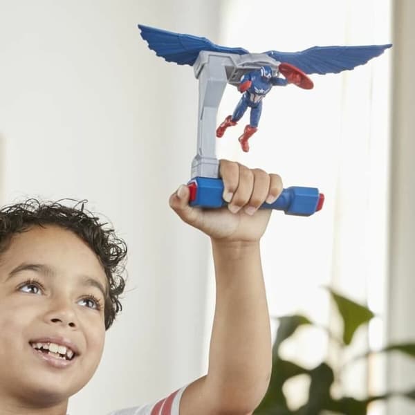 Samlet figur Hasbro Capitán América: Un mundo feliz