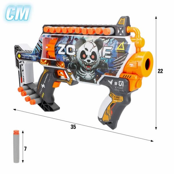 Dartpistol Colorbaby 35 x 22 x 6 cm 4 enheder