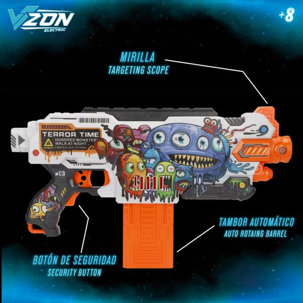 Dartpistol Colorbaby 43 x 25 x 6,5 cm 4 enheder
