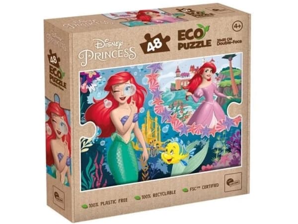 LISCIANI ECO PUZZLE DOUBLE-SIDED ARIELKA 48 EL.