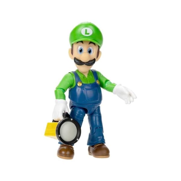 Figur - JAKKS PACIFIC - Super Mario Bros. filmen - Luigi - 13 cm - Blandad - Från 3 år