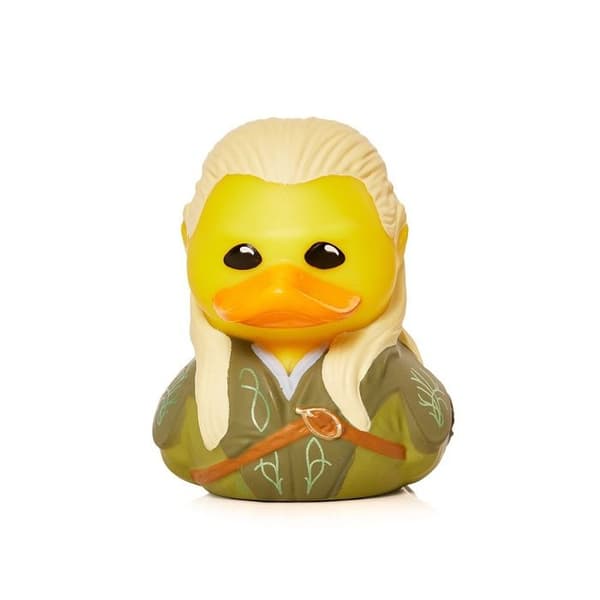 Figur - TUBBZ - Legolas Cosplay Anka - 5 cm - Gul - För fans av Sagan om ringen