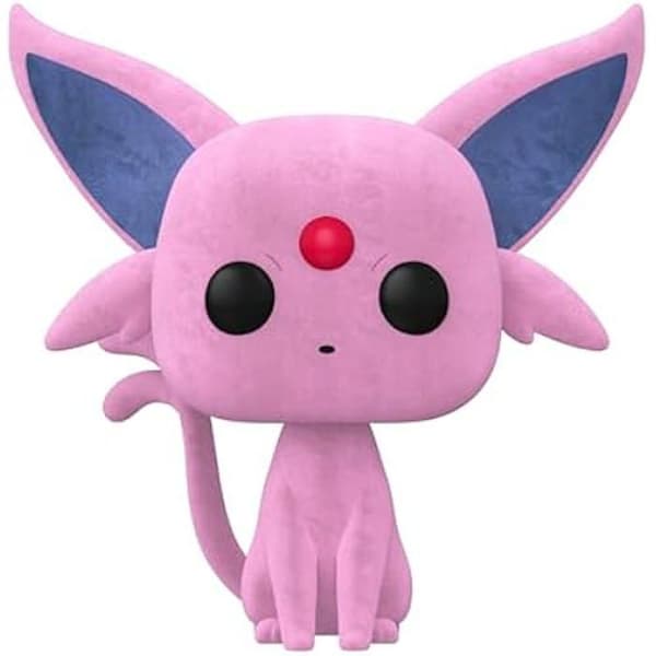 Figur - Funko - Espeon - Flockad - 9,5 cm - Högkvalitativ Vinyl - Pokémon