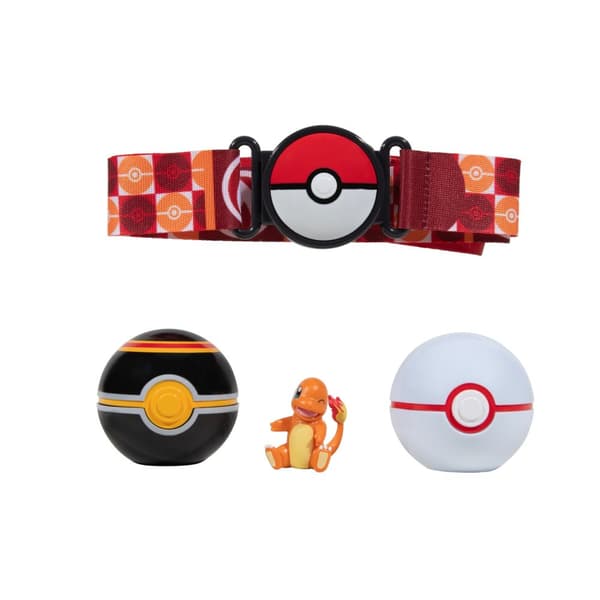 Pokemon Clip n Go Belt Set Charmander