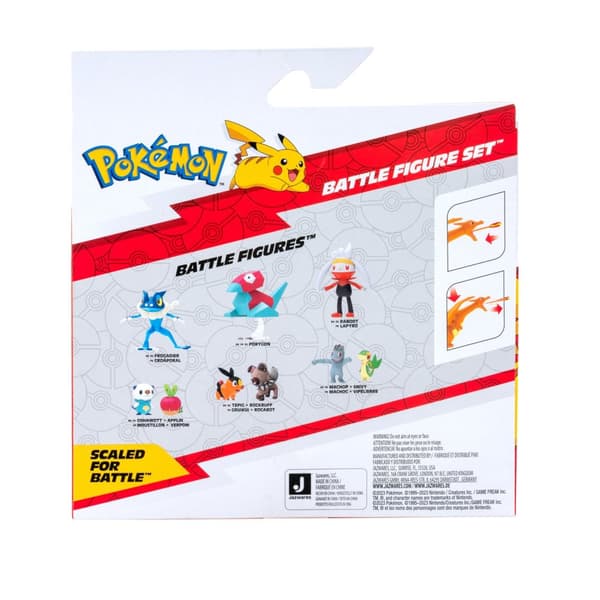 Pokemon Battle Figure Pack Charizard ja Pikachu