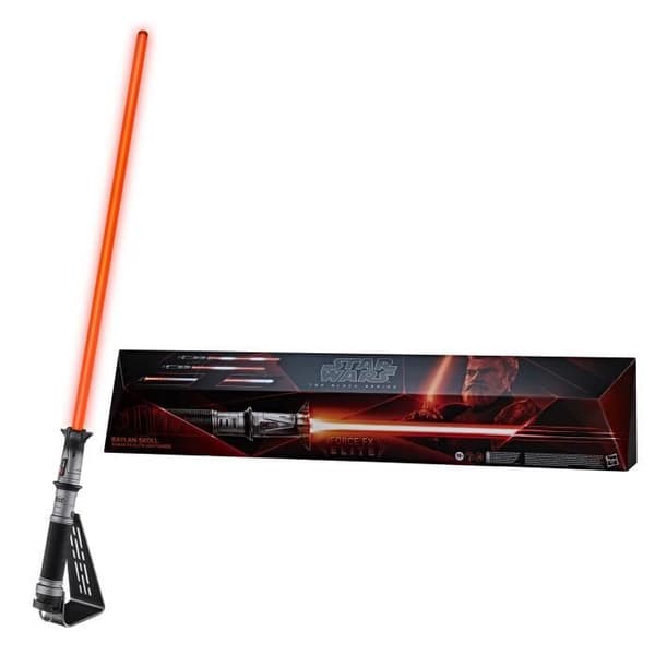 Laserljusabborre Baylan Skoll, Force FX Elite med LED och premium ljudeffekter, från 14 år, Star Wars The Black Se