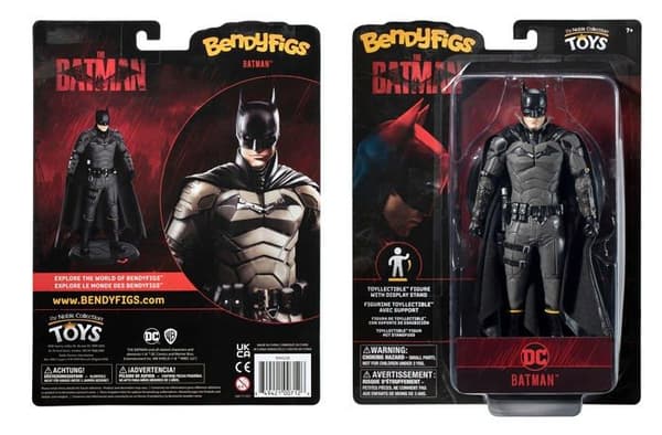 Miniatyrfigur - Dc comics miniatyrkaraktär - NN4228 - BendyFigs The Batman Movie', S,