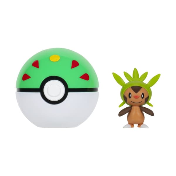 Pokemon Clip n Go Chespin + Friend Ball
