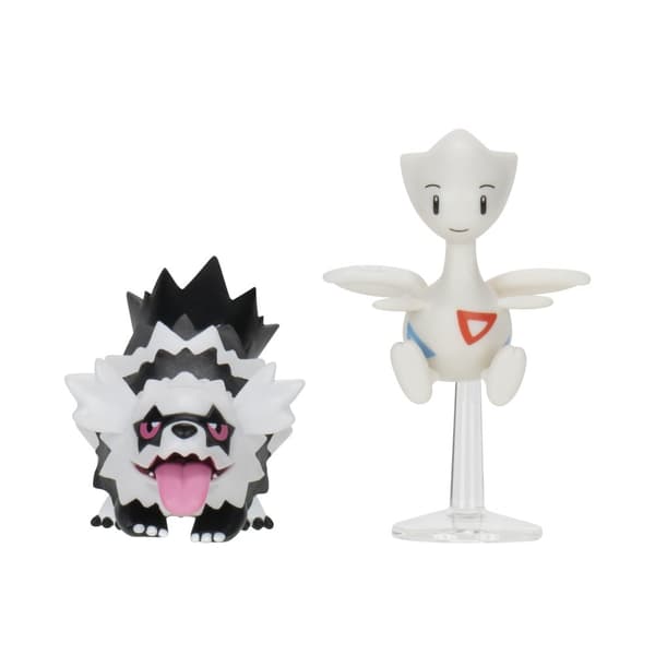 Pokemon Battle Figure Pack Galarian Zigzagoon + Togetic