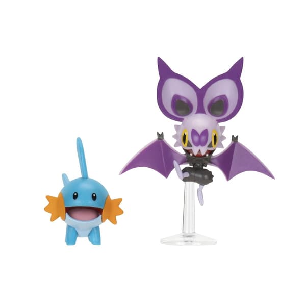 Pokemon Battle Figure Pack Mudkip + Noibat