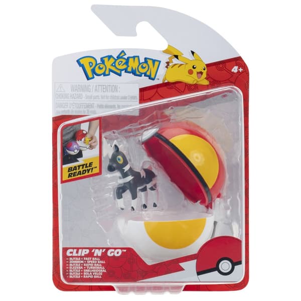 Pokemon Clip n Go Blitzle + Fast Ball