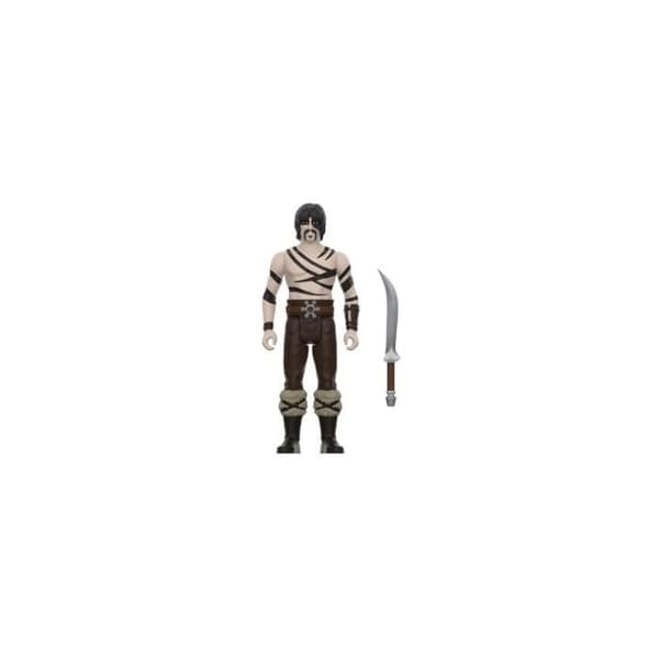 Super7 - Conan Le Barbare - Figur ReAction Subotai (Krigsmålning) 10 cm