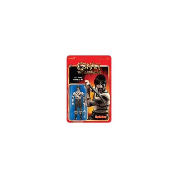 Super7 - Conan Le Barbare - Figur ReAction Subotai (Krigsmålning) 10 cm