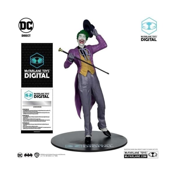 McFarlane Toys - DC Direct - Statuett 1/6 The Joker av Jason Fabok (McFarlane Digital) 29 cm