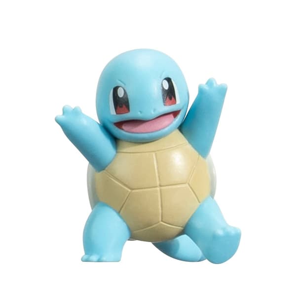 Pokemon Clip n Go Squirtle + Poke Ball