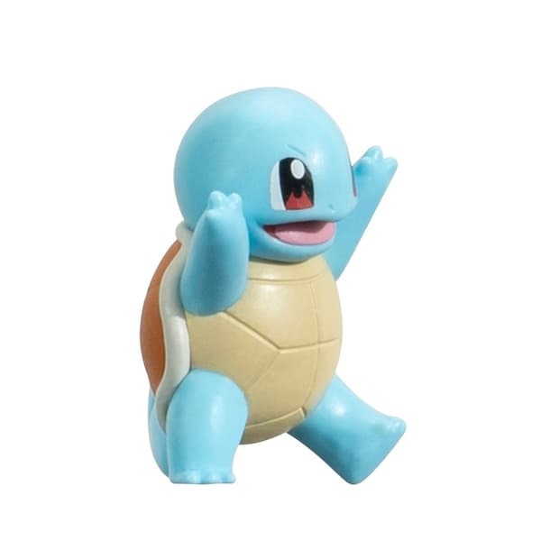 Pokemon Clip n Go Squirtle + Poke Ball