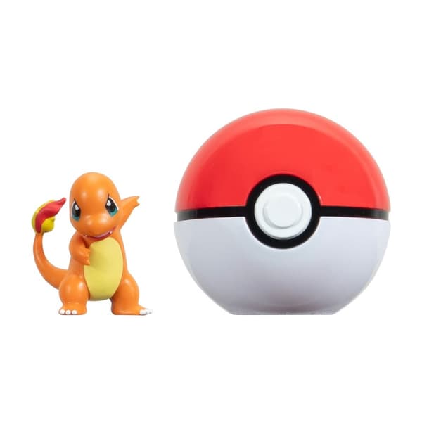 Pokemon Clip n Go Charmander + Poke Ball