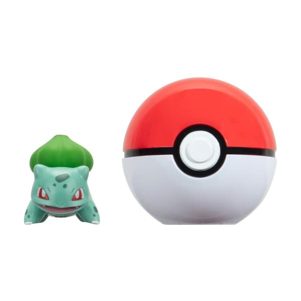 Pokemon Clip n Go Bulbasaur + Poke Ball