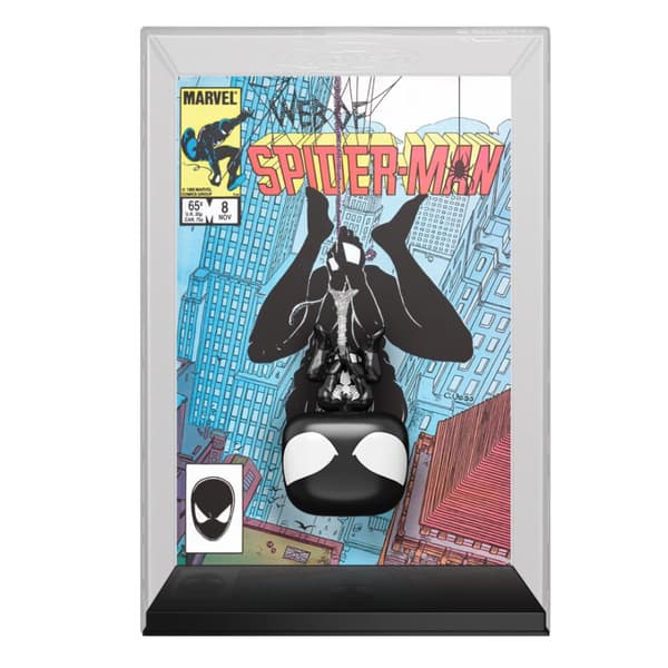 POP figure Comic Cover Spider-Man Black Suit Spider-Man
