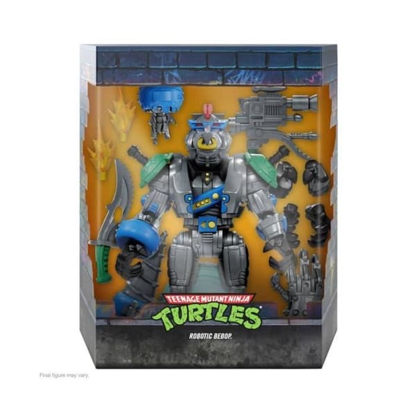 Super7 - Sköldpaddorna Ninja - Figur Ultimates Robotic Bebop 20 cm