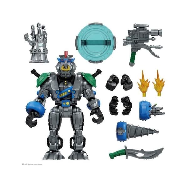 Super7 - Sköldpaddorna Ninja - Figur Ultimates Robotic Bebop 20 cm