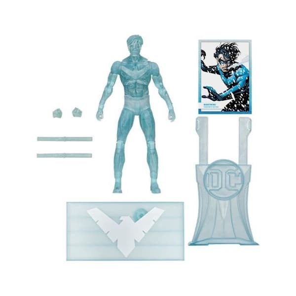 McFarlane Toys - DC Multiverse - Figurin Nightwing (Titans) (Frostbite Edition) (Gold Label) 18 cm