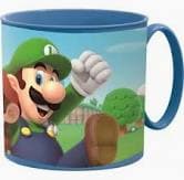 Super Mario 21444 1st Micro Kopp Mugg med handtag 265ml Blå