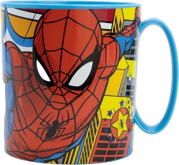 Spiderman Spider-man 74704 1st Micro Kopp Mugg med handtag 350ml Ljusblå
