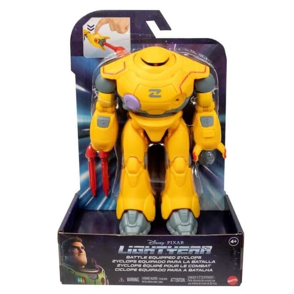 Actionfigur - MATTEL - Disney Pixar Buzz Lightyear - Zyclops med funktion 20 cm