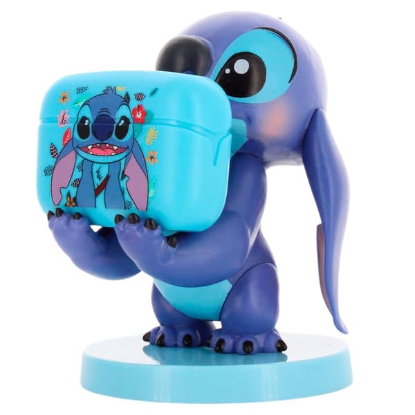 Disney Stitch Wireless Headphones & mini cable guy