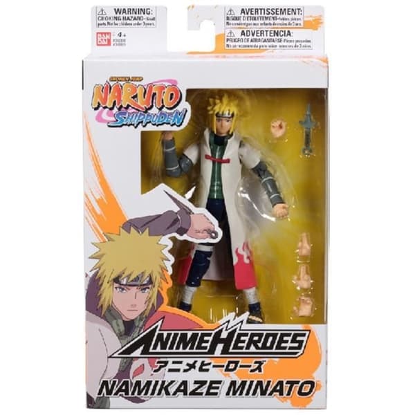 Namikaze Minato figur - Naruto Shippuden - Anime Heroes 17 cm - Bandai