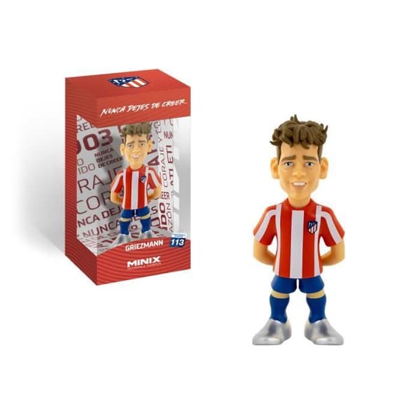 Minix Griezmann Figur - Atlético Madrid - PVC 12cm - Fotbollskollektion