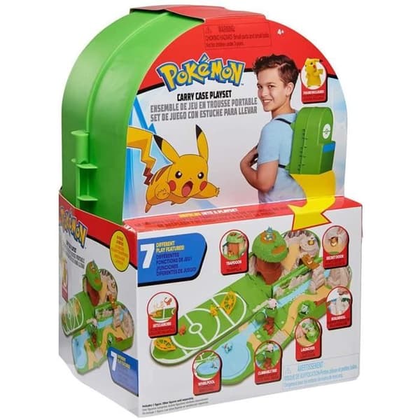 Pokémon-vikningsspel - Pokémon-märke - Pikachu-figur ingår - Grön - För barn från 3 år och uppåt