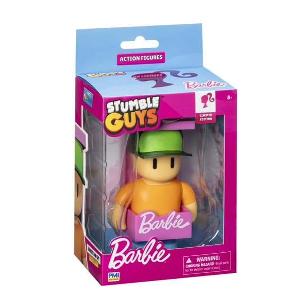 Actionfigurer Stumble Guys X Barbie 11,5 cm