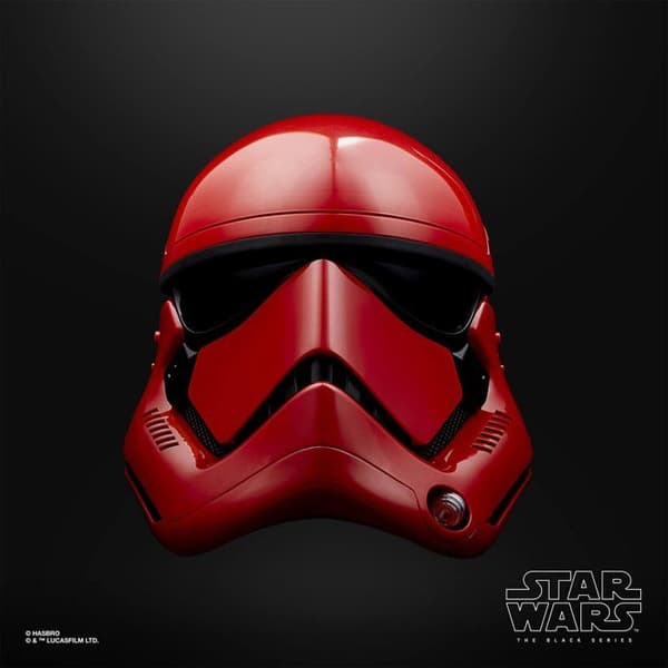 Star Wars Captain Cardinal cosplay elektronisk hjälm