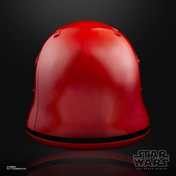 Star Wars Captain Cardinal cosplay elektronisk hjälm