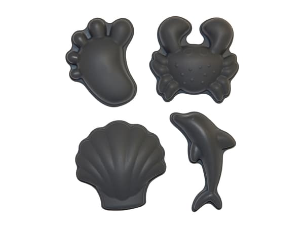 Scrunch-moulds - antracitgrå