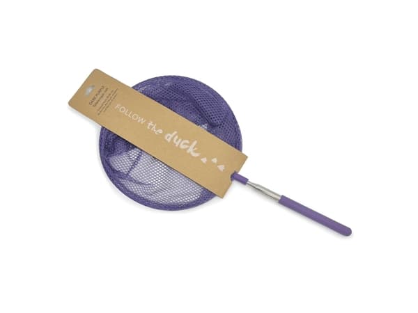 Teleskooppikalastusverkko - tumman violetti