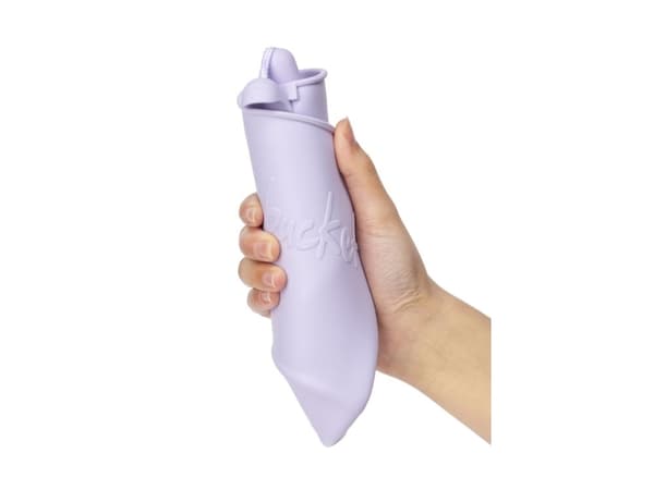 Scrunch ämpäri - pölyinen vaalea violetti