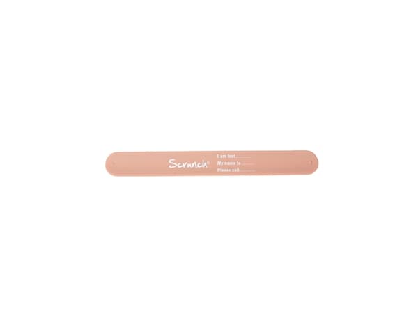 Scrunch-wristband - koral