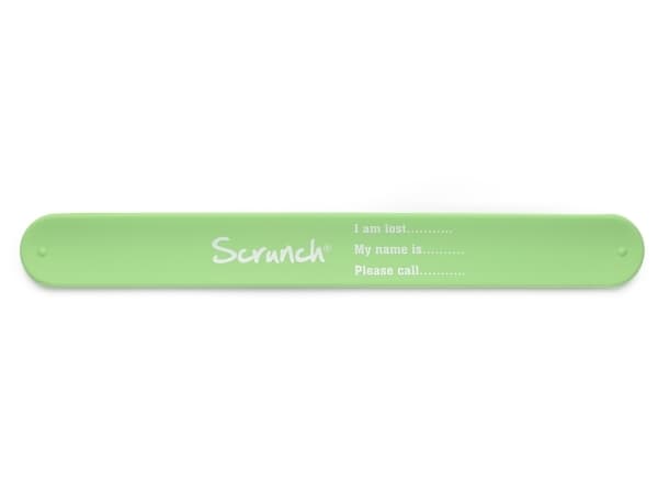 Scrunch-ranneke - vaaleanvihreä