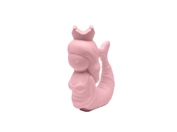 Scrunch-memaid - støvet rosa