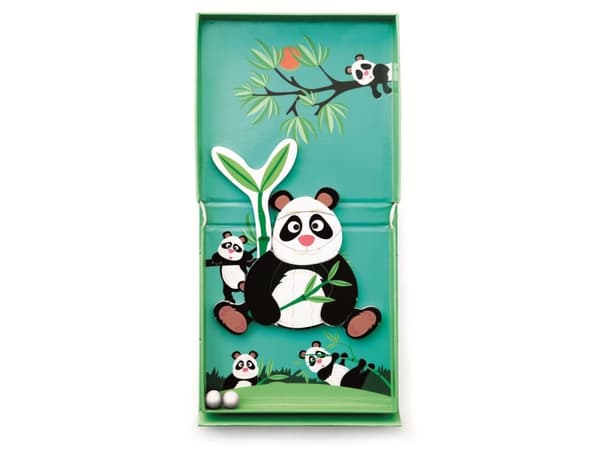 Magnetisk flipperpuslespil - panda
