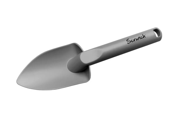 Scrunch-spade - antracitgrå