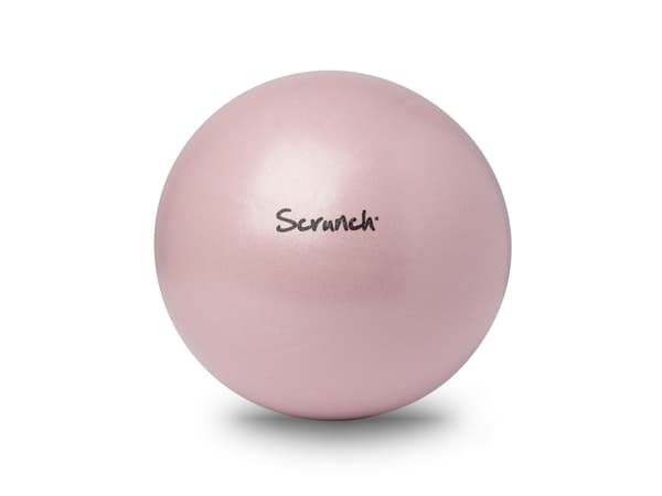 Scrunch-boll - dammig rosa