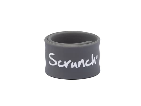 Scrunch-ranneke - antrasiitinharmaa